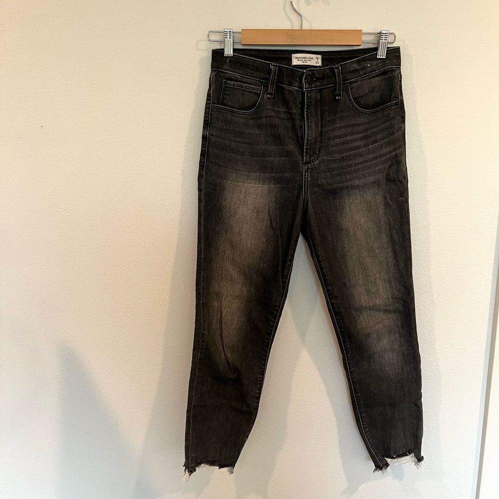A+F black denim / 28 (6S) - Picture 1 of 6